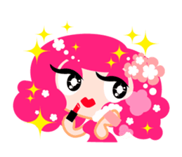 Pinky Girl sticker #218032
