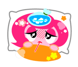 Pinky Girl sticker #218036