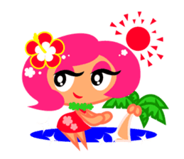 Pinky Girl sticker #218051