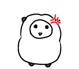 Sheep full of madness sticker #218147