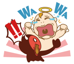 DEVIL ANGEL LIFE sticker #218499