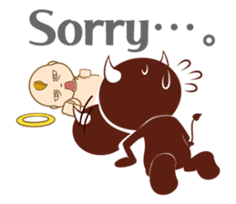 DEVIL ANGEL LIFE sticker #218501