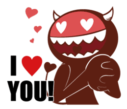 DEVIL ANGEL LIFE sticker #218506