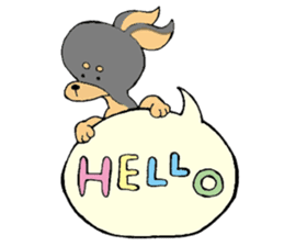 The miniature pinscher festival! sticker #218573