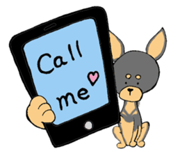 The miniature pinscher festival! sticker #218582