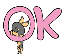 The miniature pinscher festival! sticker #218583