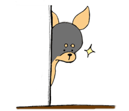 The miniature pinscher festival! sticker #218594