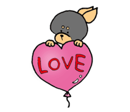 The miniature pinscher festival! sticker #218603