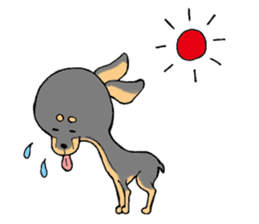 The miniature pinscher festival! sticker #218605