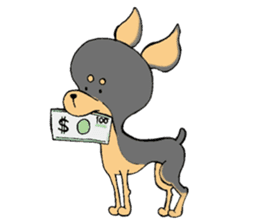 The miniature pinscher festival! sticker #218607