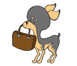 The miniature pinscher festival! sticker #218609