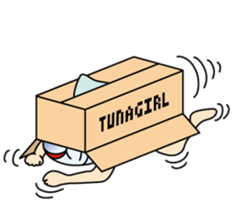 [old] Farm-Raised Tuna Girl sticker #222840