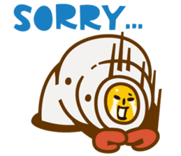 Fidgeting Youchin. sticker #305141