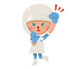 Keiko the baker. sticker #309347