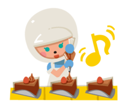 Keiko the baker. sticker #309348