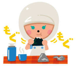 Keiko the baker. sticker #309352