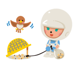 Keiko the baker. sticker #309354