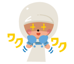 Keiko the baker. sticker #309355