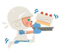 Keiko the baker. sticker #309357