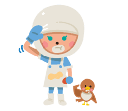 Keiko the baker. sticker #309361