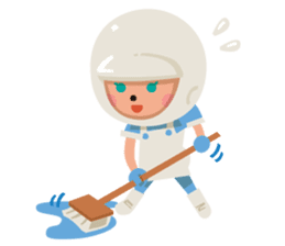 Keiko the baker. sticker #309362