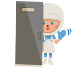 Keiko the baker. sticker #309366