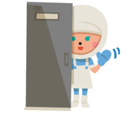 Keiko the baker. sticker #309366