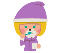 Keiko the baker. sticker #309379