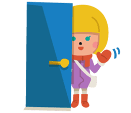 Keiko the baker. sticker #309381