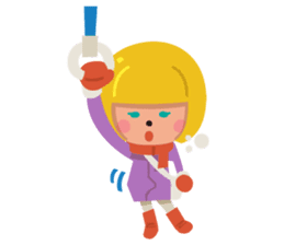 Keiko the baker. sticker #309383