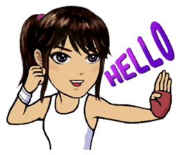 Kung Fu Lina sticker #352065