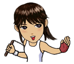 Kung Fu Lina sticker #352072