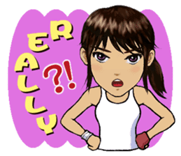 Kung Fu Lina sticker #352080