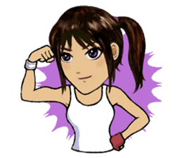 Kung Fu Lina sticker #352086