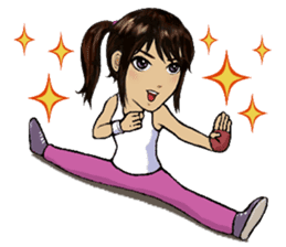 Kung Fu Lina sticker #352087