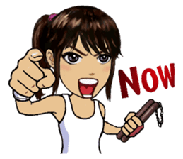 Kung Fu Lina sticker #352089