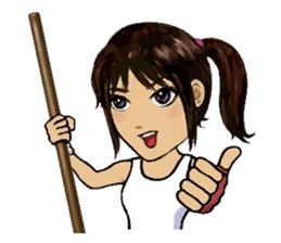 Kung Fu Lina sticker #352092