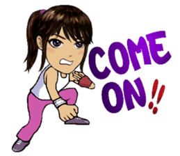 Kung Fu Lina sticker #352097