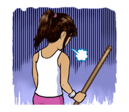 Kung Fu Lina sticker #352098