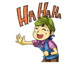 Husband Mr. Hen loose loose family sticker #403681
