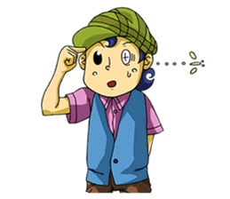 Husband Mr. Hen loose loose family sticker #403683