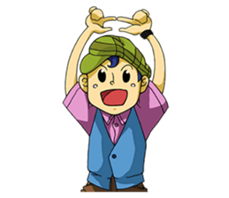 Husband Mr. Hen loose loose family sticker #403693