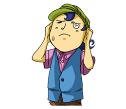 Husband Mr. Hen loose loose family sticker #403697