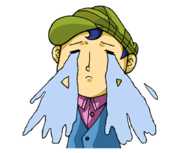 Husband Mr. Hen loose loose family sticker #403708