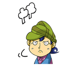 Husband Mr. Hen loose loose family sticker #403714