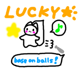 ANDREA Happy Baseball! sticker #504026