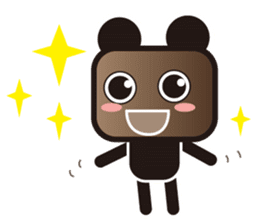 Coffe-bear sticker #528850