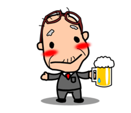 "One Day"  Grandma and grandpa. sticker #599925