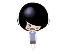 miss.boboni&mr.w sticker #786539