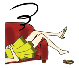 My Lady sticker #842511